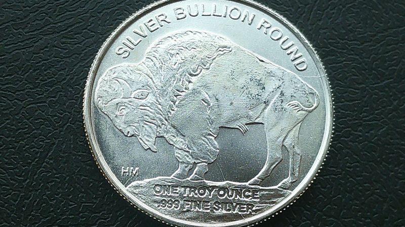 One Ounce Silver Bullion Round  MRPD1