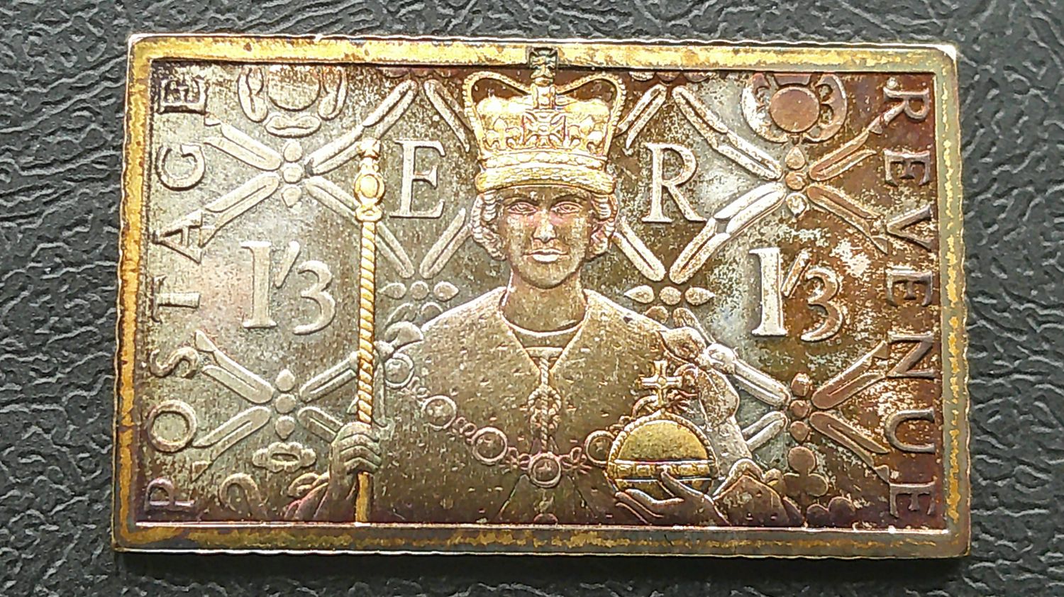 Silver Postage Stamp