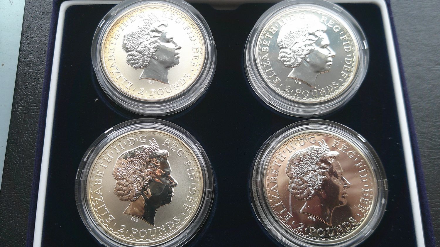 Britannia Four Coin Set  MRPD1