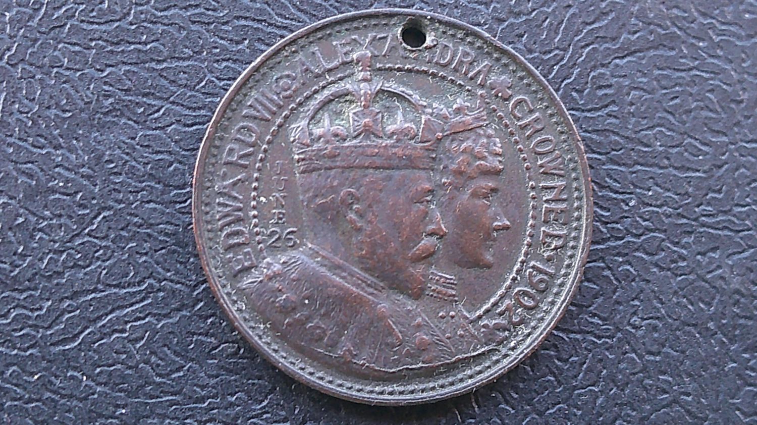 Coronation Medal Kircaldie -  1902