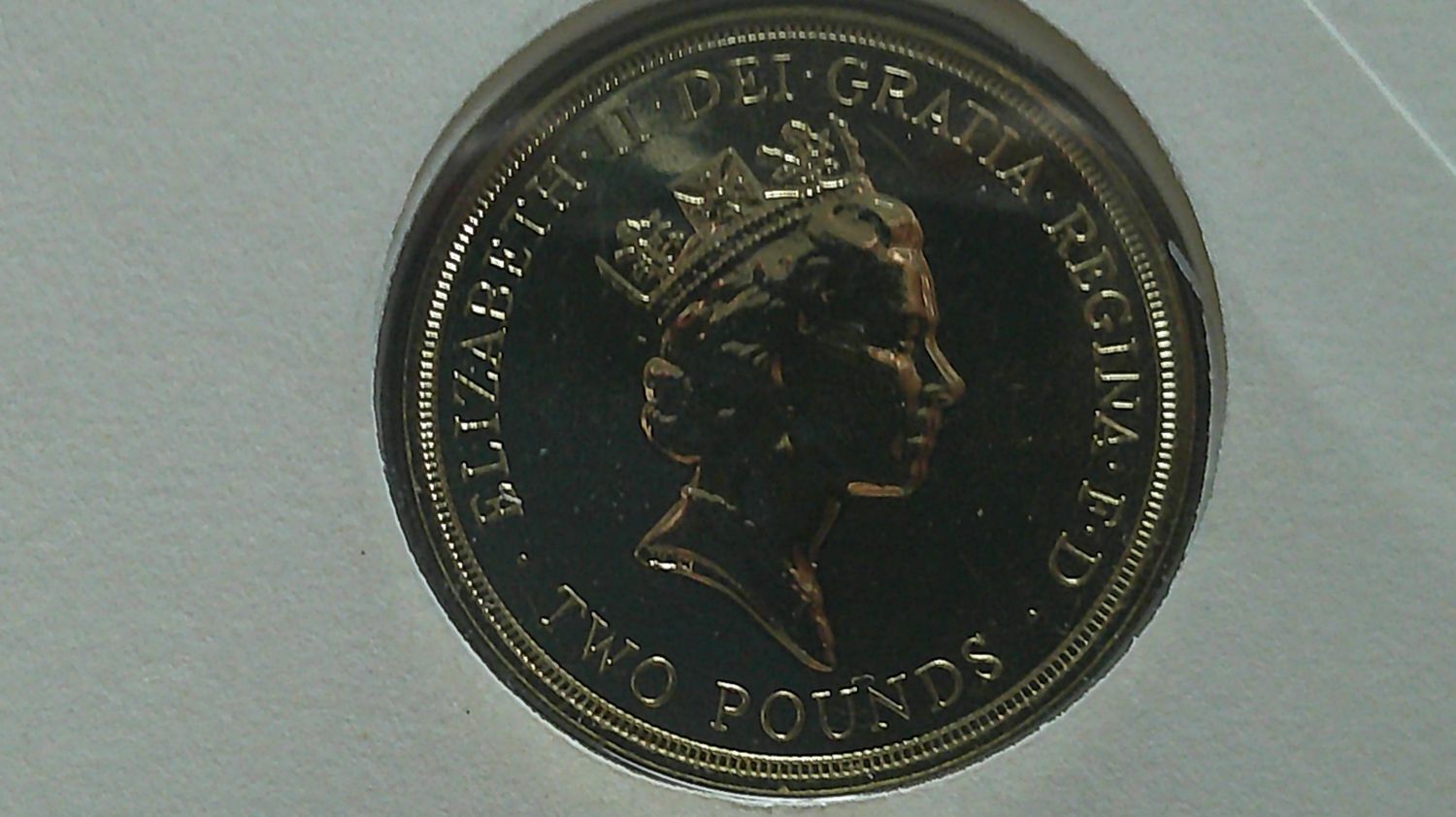 United Kingdom £2  - 1989 First Day Cover (Bill of Rights) MRPD2