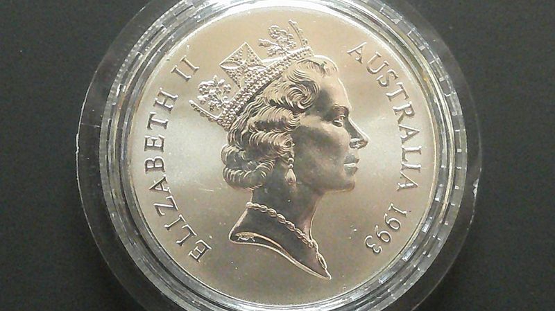 Australia 1 Dollar - 1993 (Kangaroo)