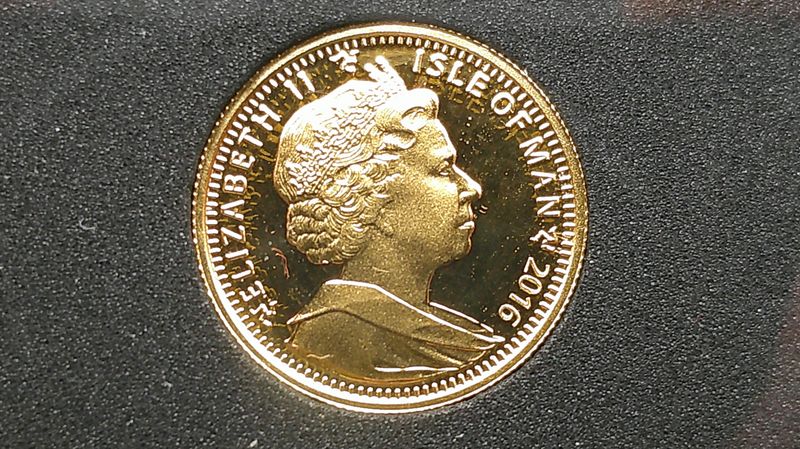 Isle of Man Gold 1/10 Angel - 2016  MRPD2