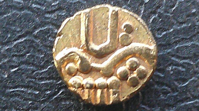 India Princely State Cochin Gold Fanam