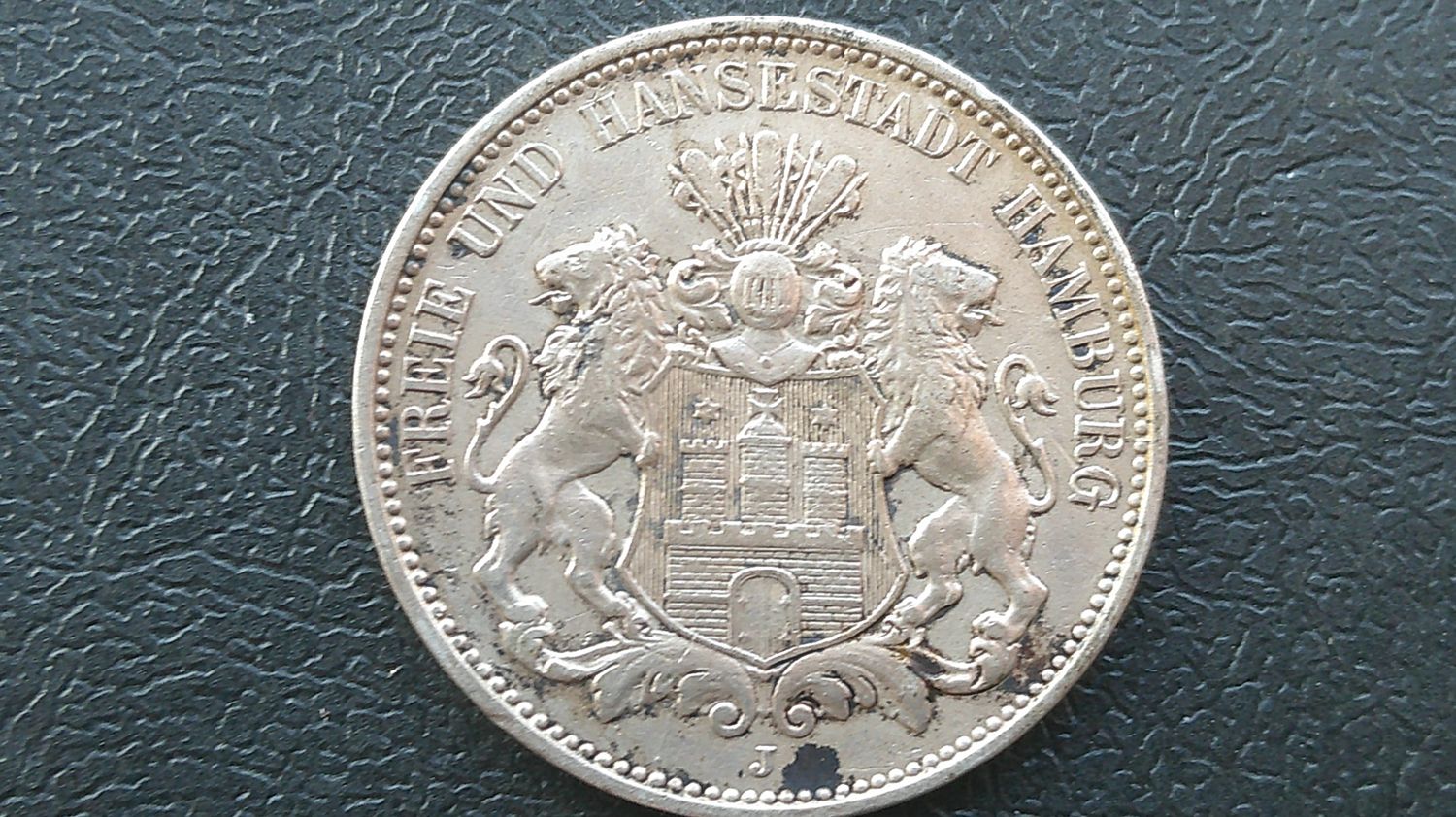 Germany 3 Marks - 1909J (Hamburg)