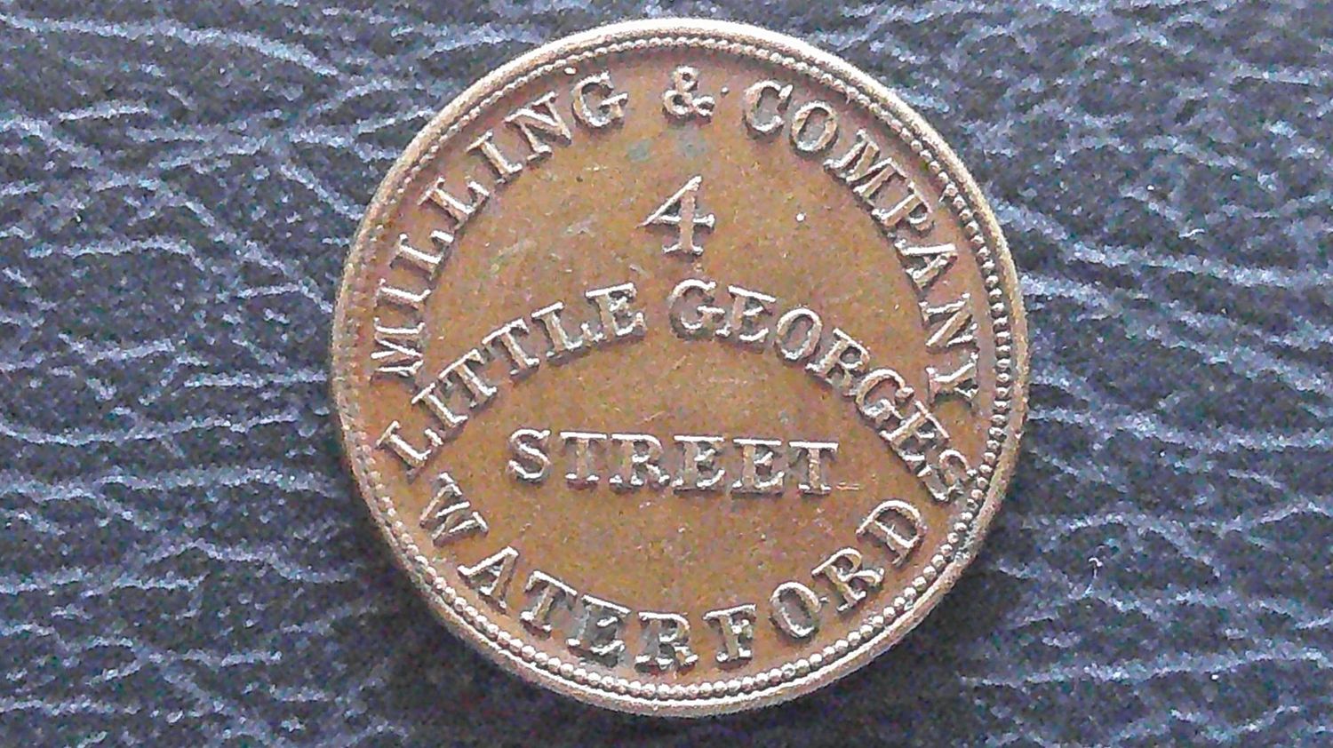 Waterford Unofficial Farthing Token Waterford Unofficial Farthing Token