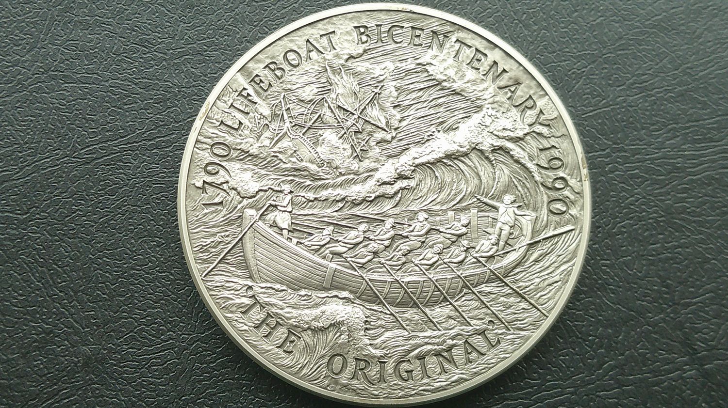 Bi-Centenary of the Original Lifeboat Silver Medal - 1790-1990  MRPD