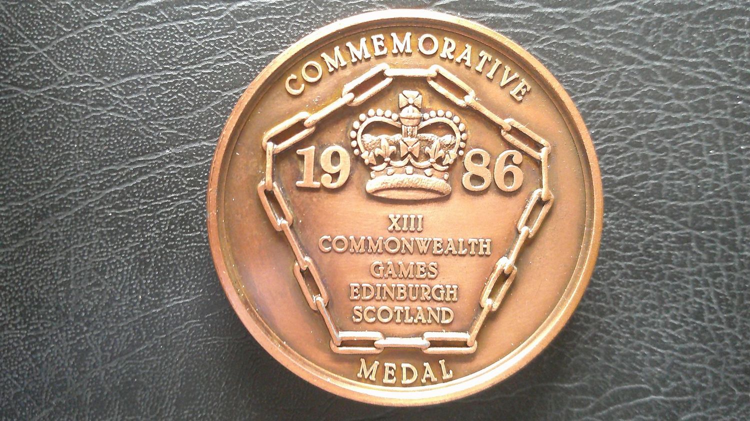 1986 Commonwealth Games Medal