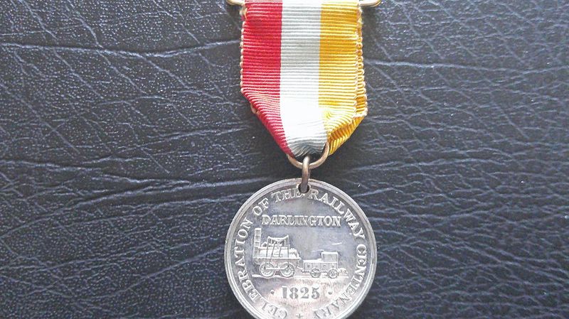 Darlington Railway Centenary Medal - 1925