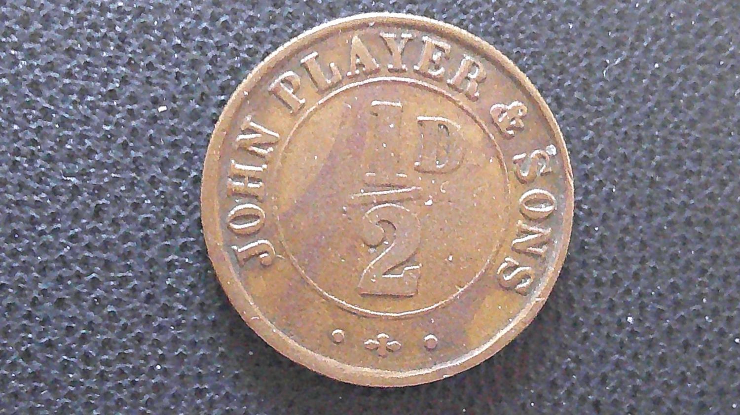 John Player & Sons Halfpenny Token John Player & Sons Halfpenny Token