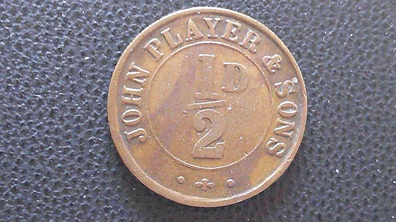 John Player & Sons Halfpenny Token