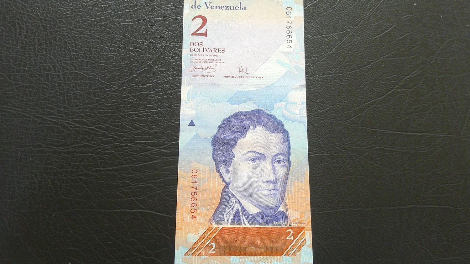 Venezuela 2 Bolivares - 2007