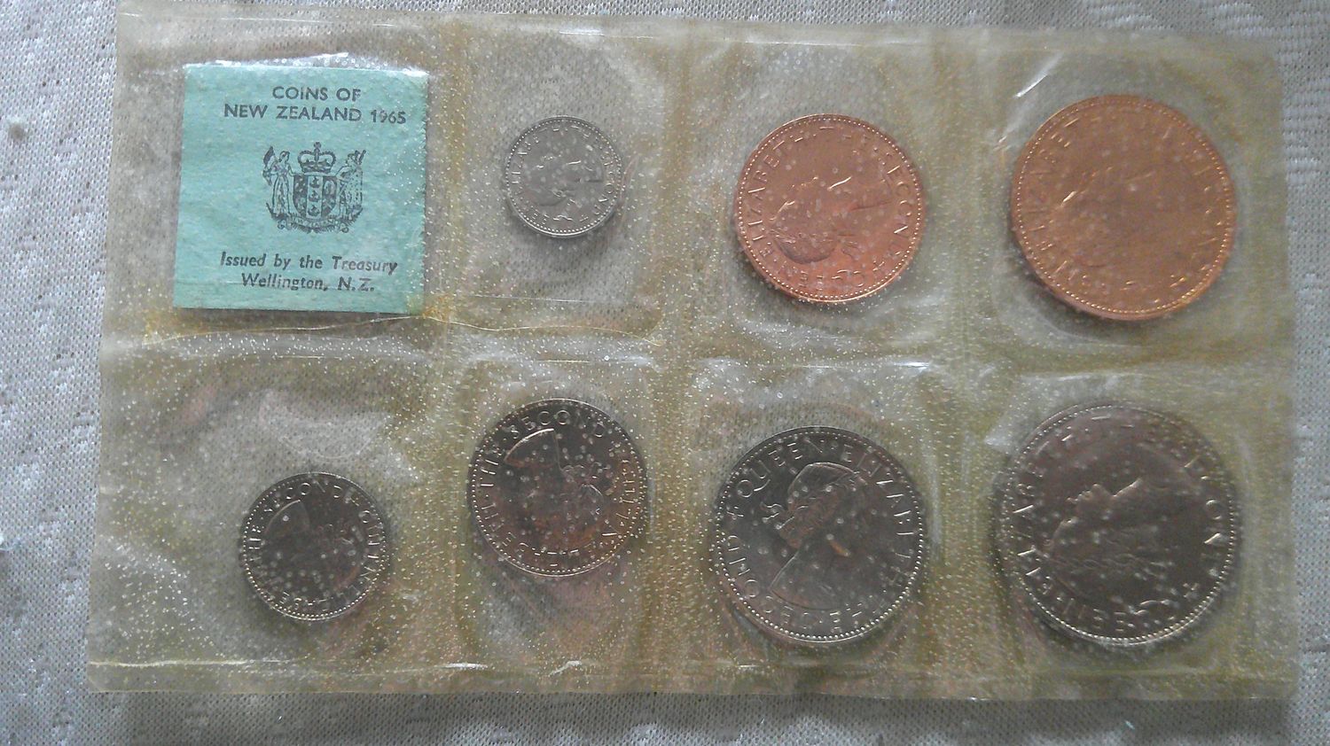 New Zealand Uncirculated Set - 1965