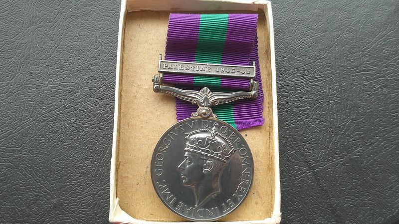 Palestine Police General Service Medal - 1945-48