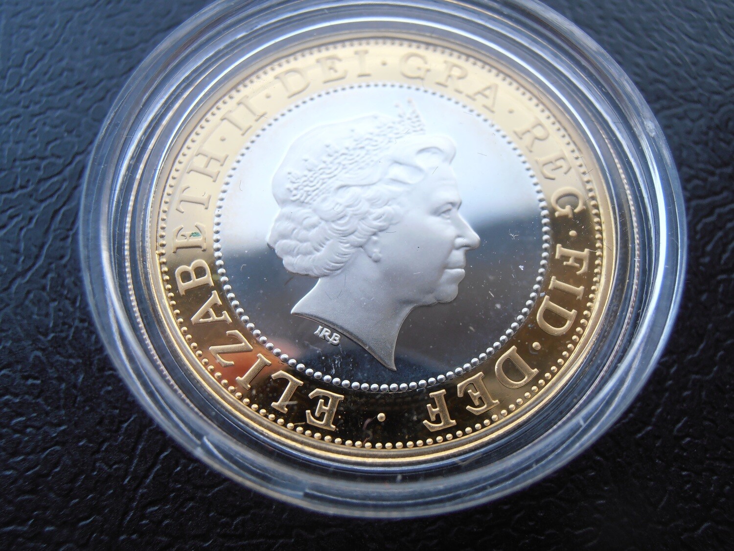 2001 - Silver Proof Piedfort Two Pounds (Wireless Bridge) MRPD1 2001 - Silver Proof Piedfort Two Pounds (Wireless Bridge) MRPD1