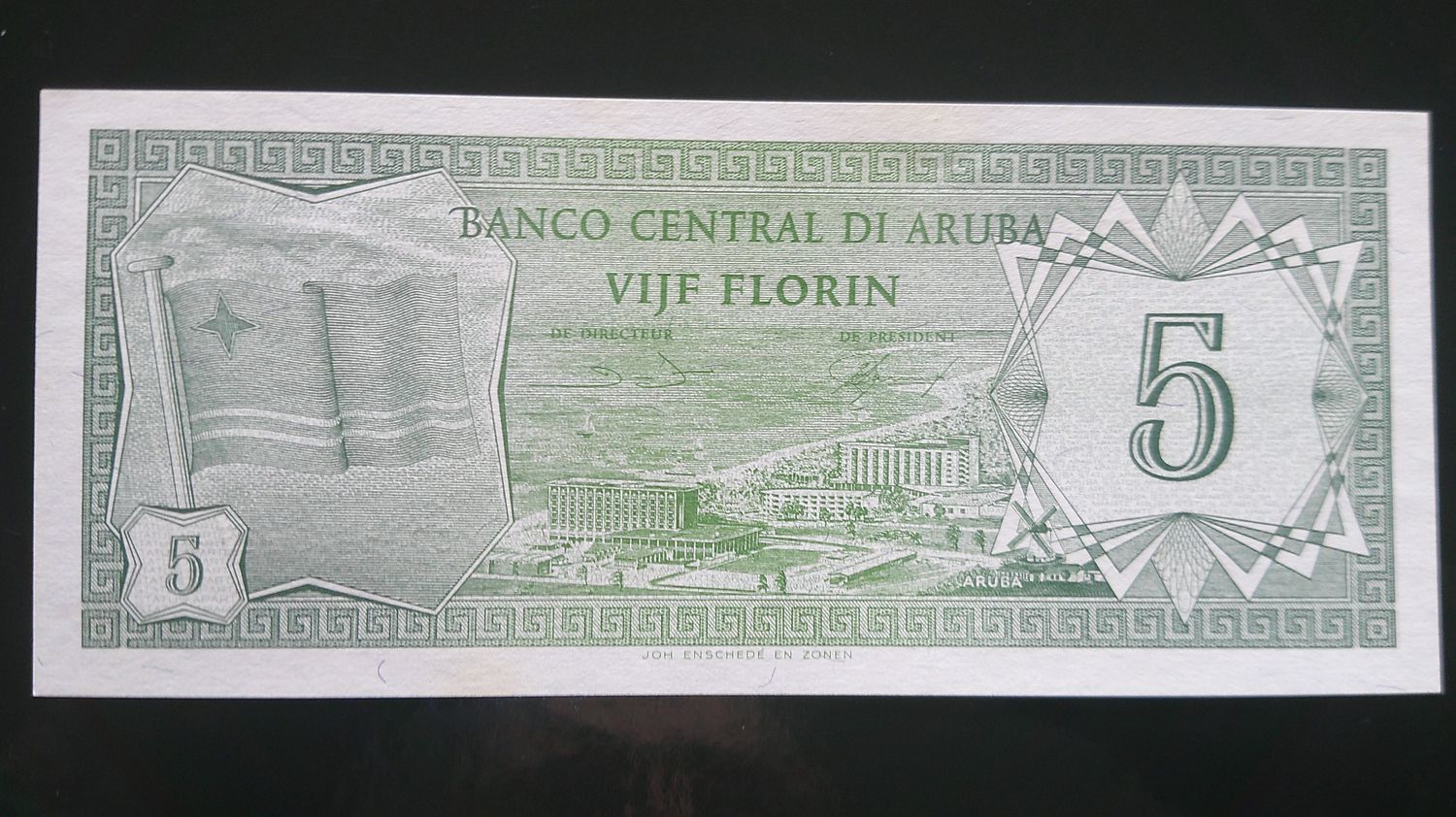 Aruba 5 Florin - 1986