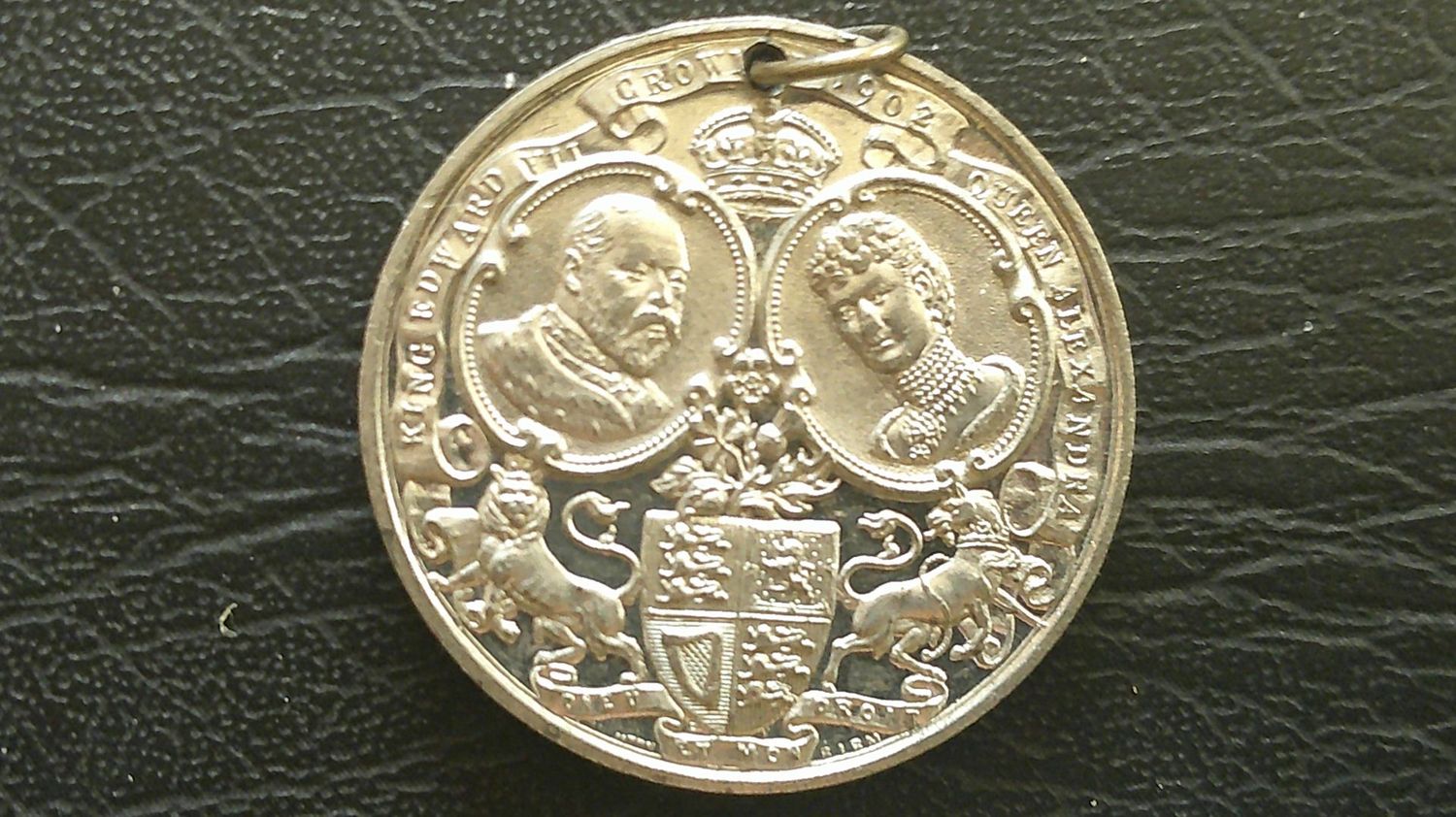 Coronation Medal Butterstone -  1902  RARE