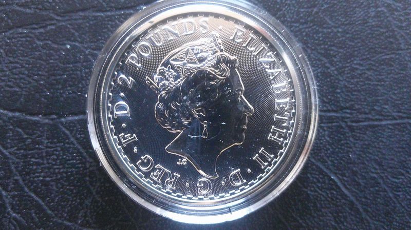 2019 - Two Pound Fine Silver (Britannia)