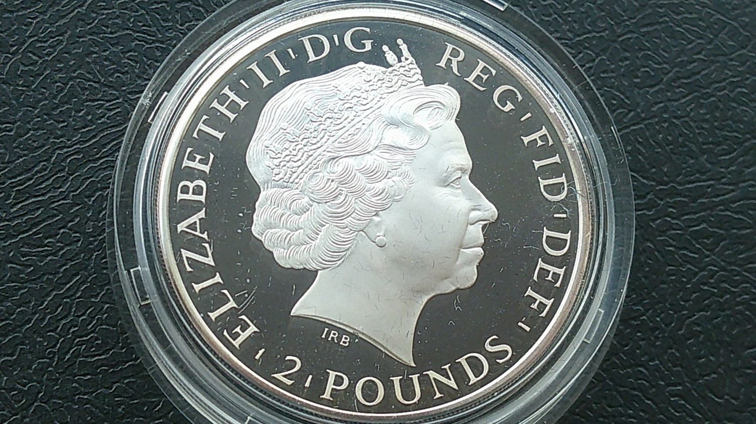 2013 - Two Pounds Fine Silver Proof Britannia  MRPD