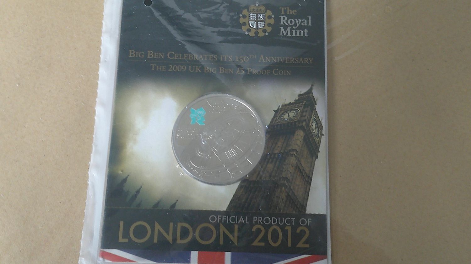 2009 - Proof Five Pounds (Big Ben 150th Anniversary) MRPD1 2009 - Proof Five Pounds (Big Ben 150th Anniversary) MRPD1