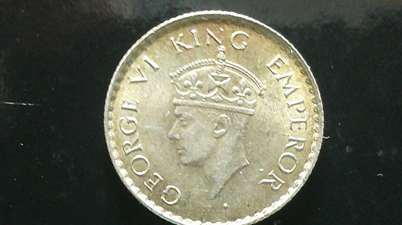 British India Quarter Rupee - 1940 (Bombay)