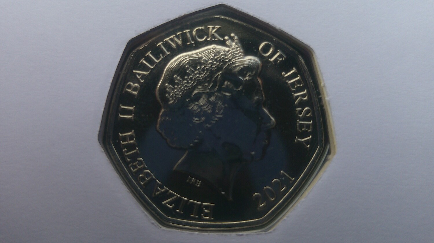 Bailiwick of Jersey Fifty Pence - 2021 (Royal Navy) Bailiwick of Jersey Fifty Pence - 2021 (Royal Navy)