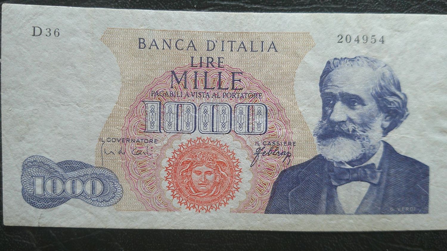 Italy 1000 Lire - 1966