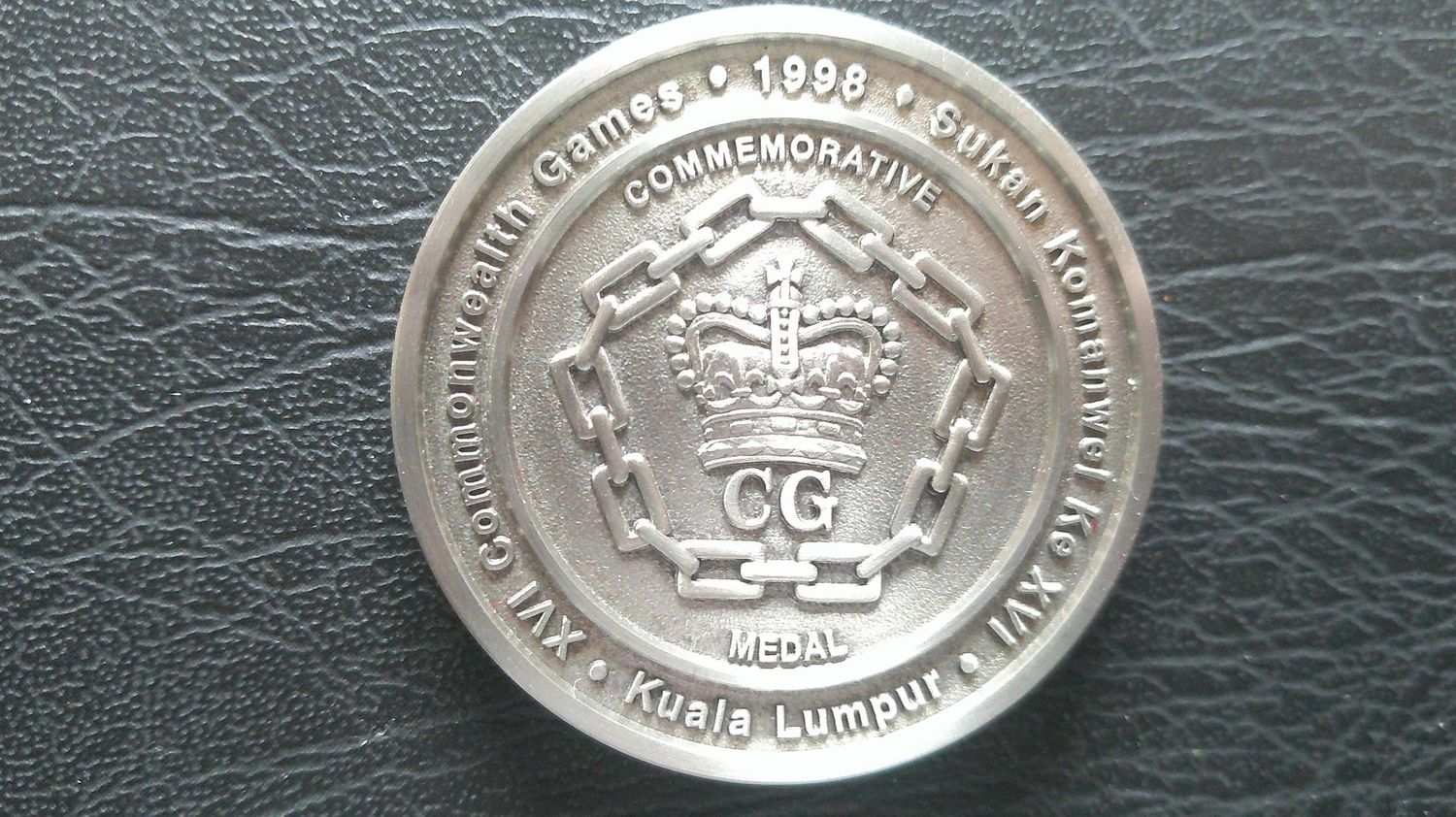 1998 Commonwealth Games Medal Kuala Lumpur