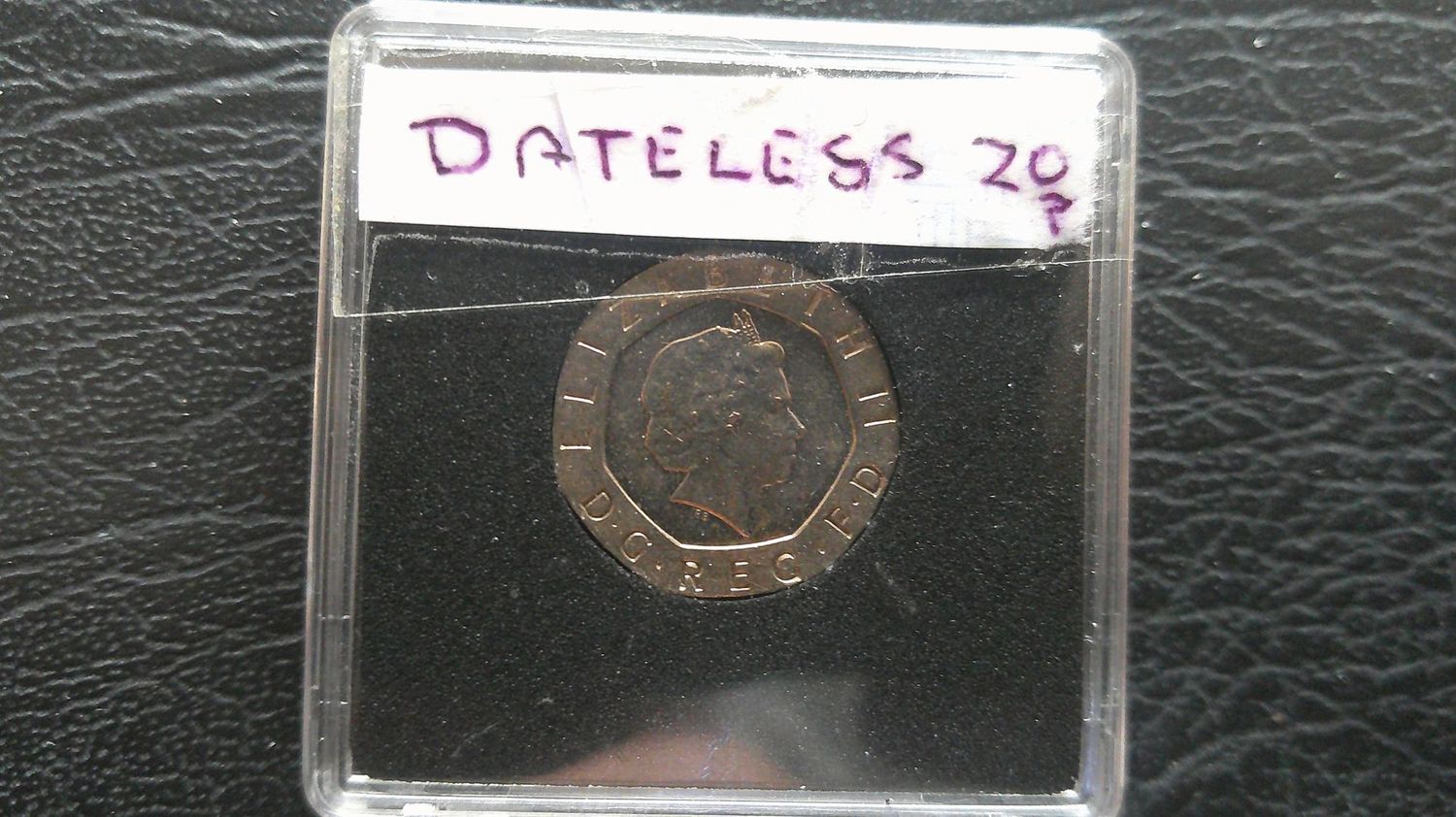 Undated Twenty Pence Coin  MRPD2