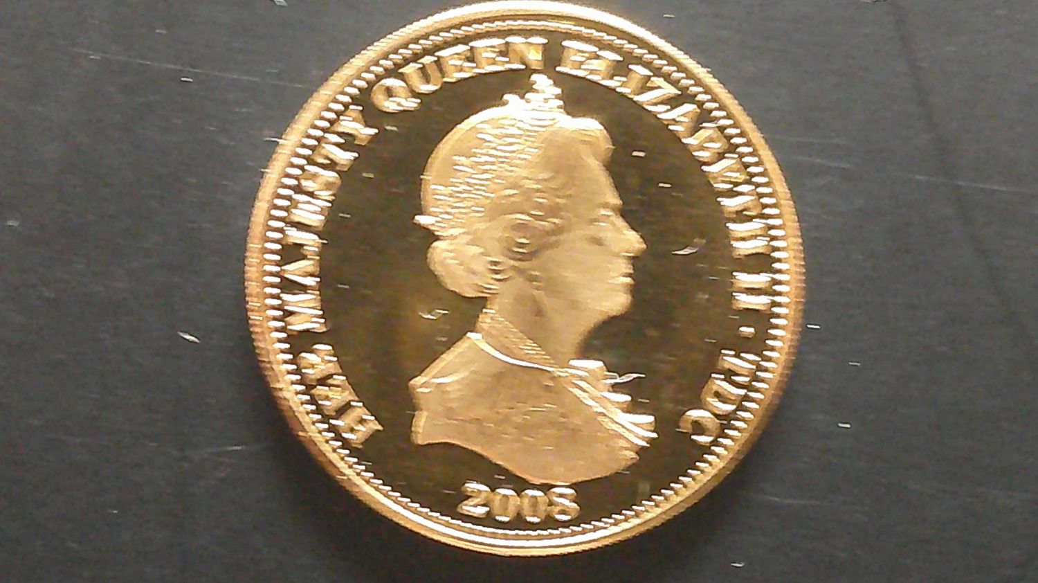 Tristan Da Cunha Gold Trafalgar Guinea - 2008 MRPD1 Tristan Da Cunha Gold Trafalgar Guinea - 2008 MRPD1