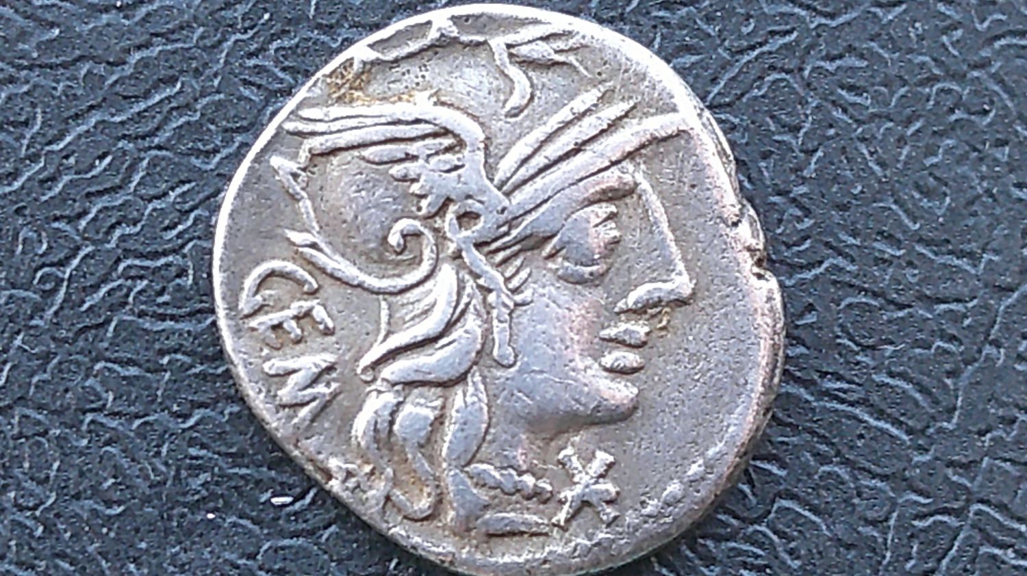 Roman Republic Denarius  132 BC (Marcus Aburius Geminus)