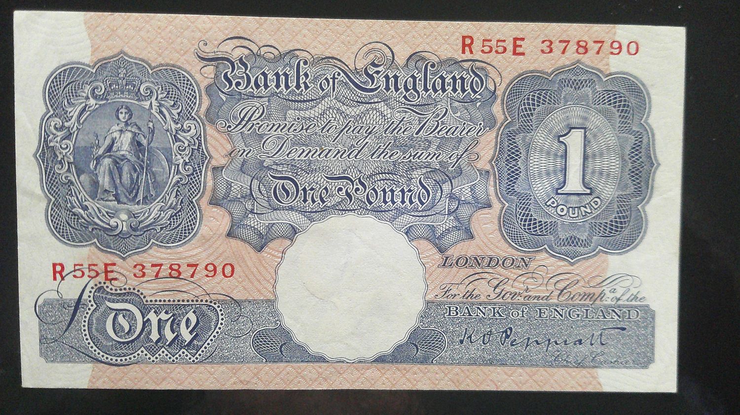Bank of England £1 - 1940 Bank of England £1 - 1940
