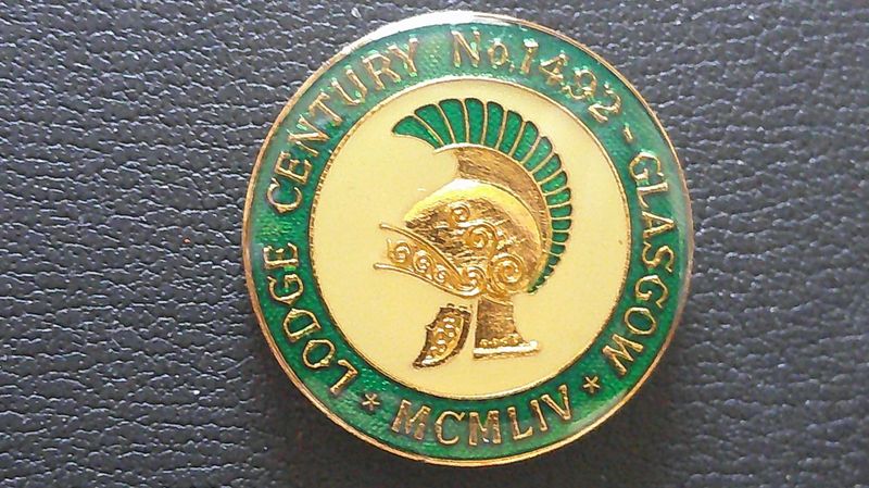 Masonic Penny Token Lodge Century No 1492 (Glasgow)
