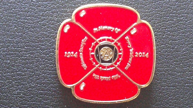 Masonic Penny Token 1914 to 2014  (Poppy)