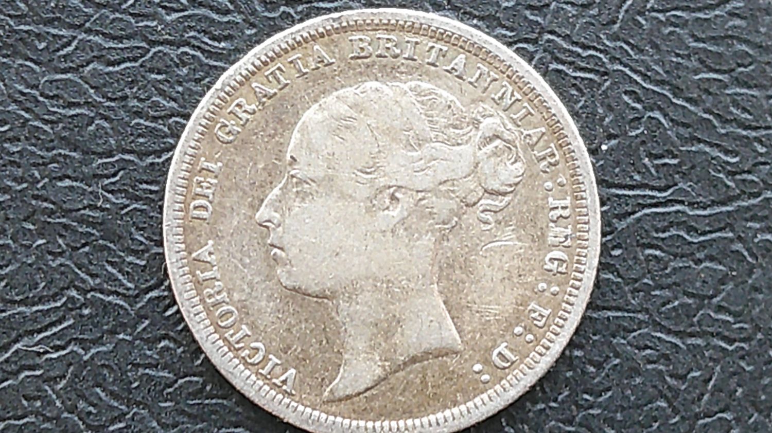 1885 - Sixpence