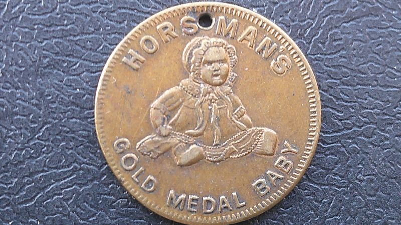 United States NJ Horsman Baby Token