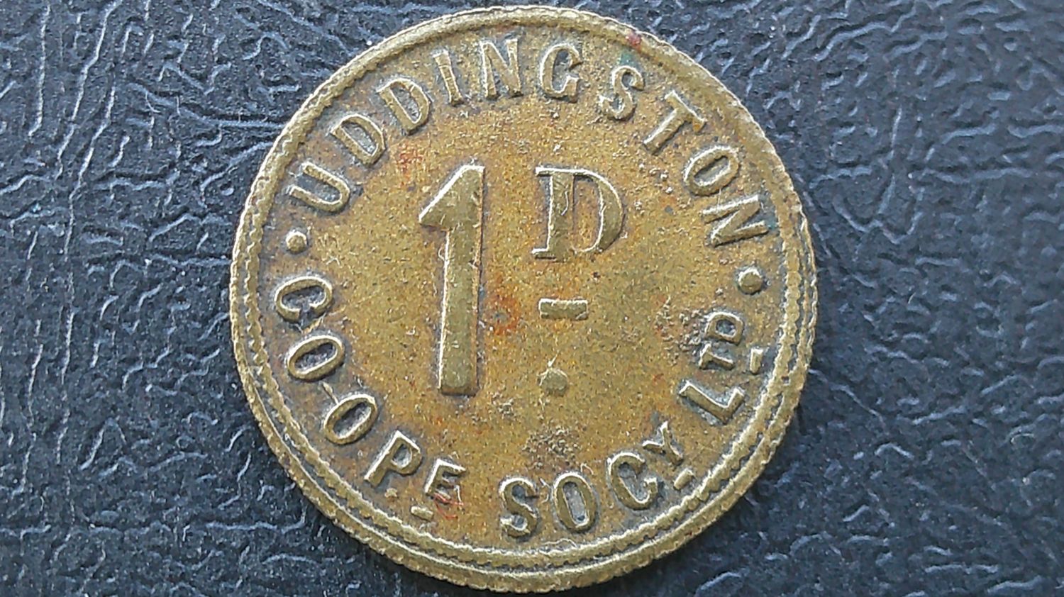 Uddingston Coop Penny Token Uddingston Coop Penny Token