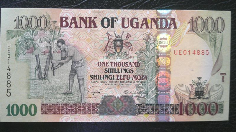 Uganda 1000 Shillings - 2005