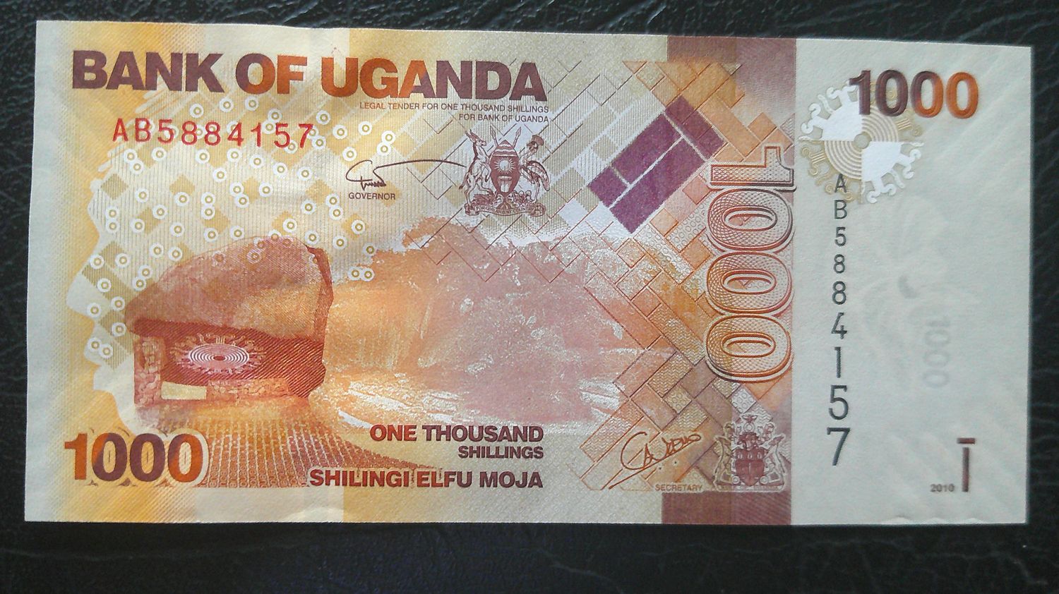Uganda 1000 Shillings - 2010