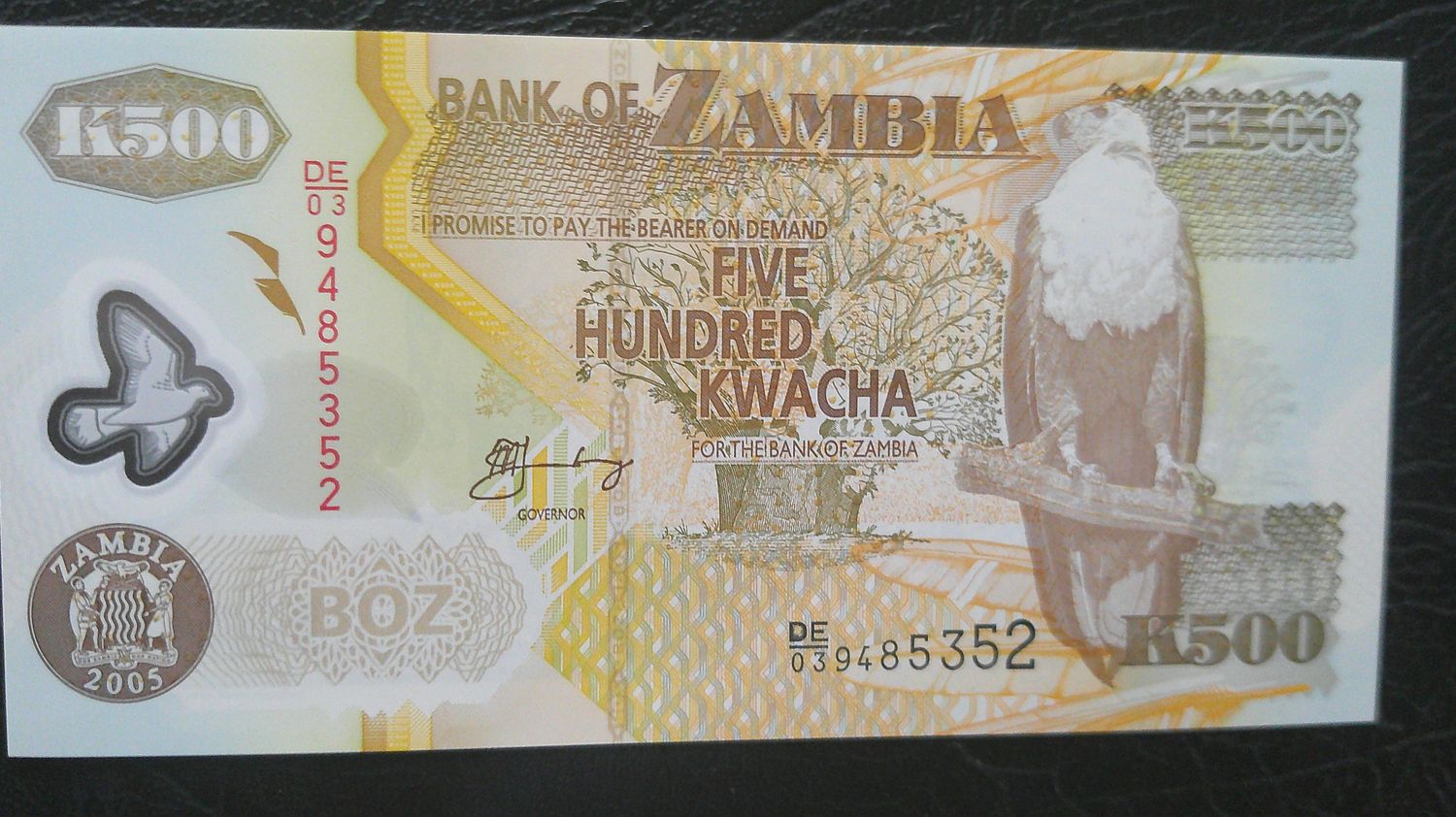 Zambia 500 Kwacha - 2005