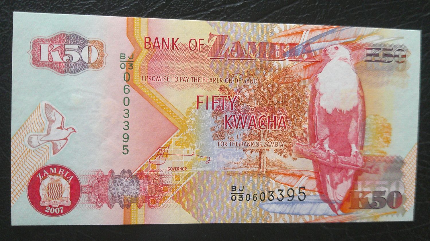 Zambia 50 Kwacha - 2007