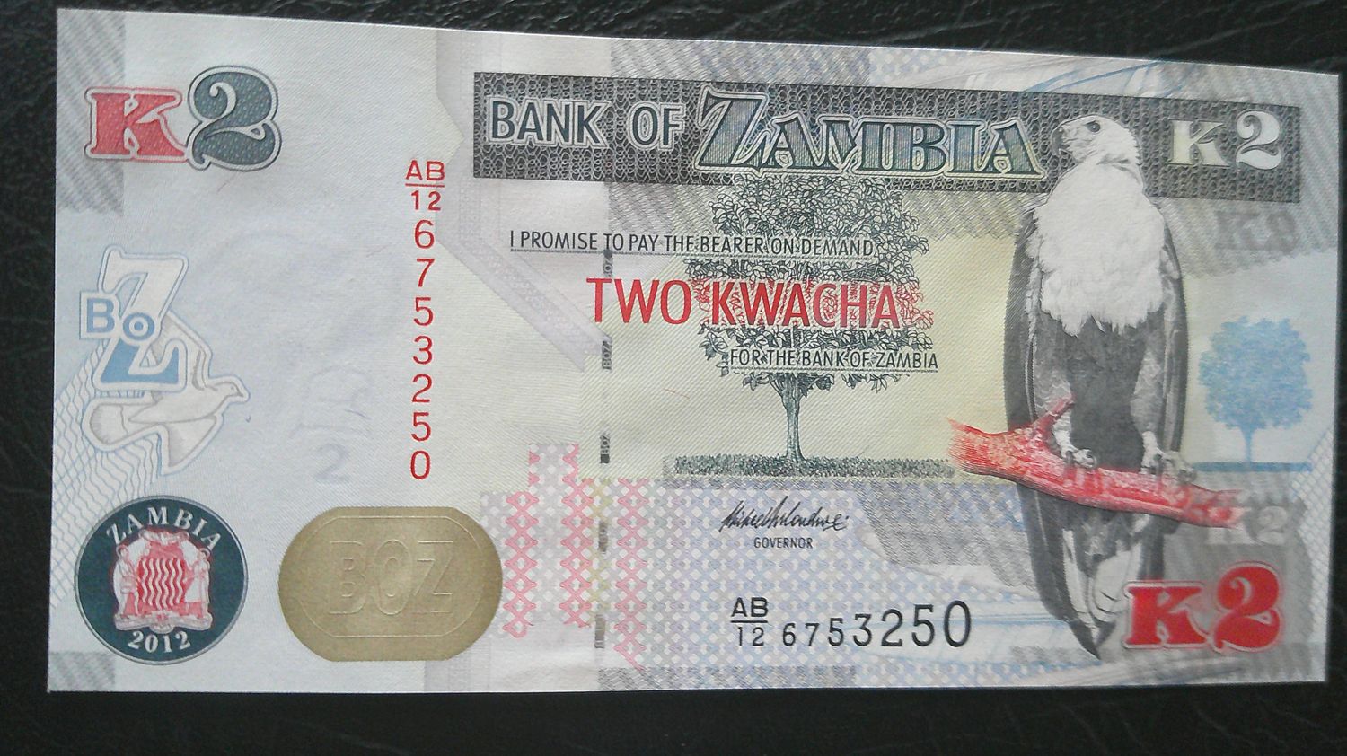 Zambia 2 Kwacha - 2012