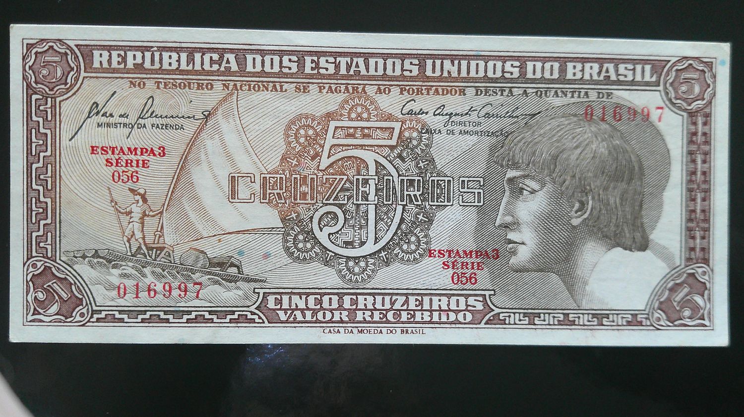 Brazil 5 Cruzeiros - 1961-1962