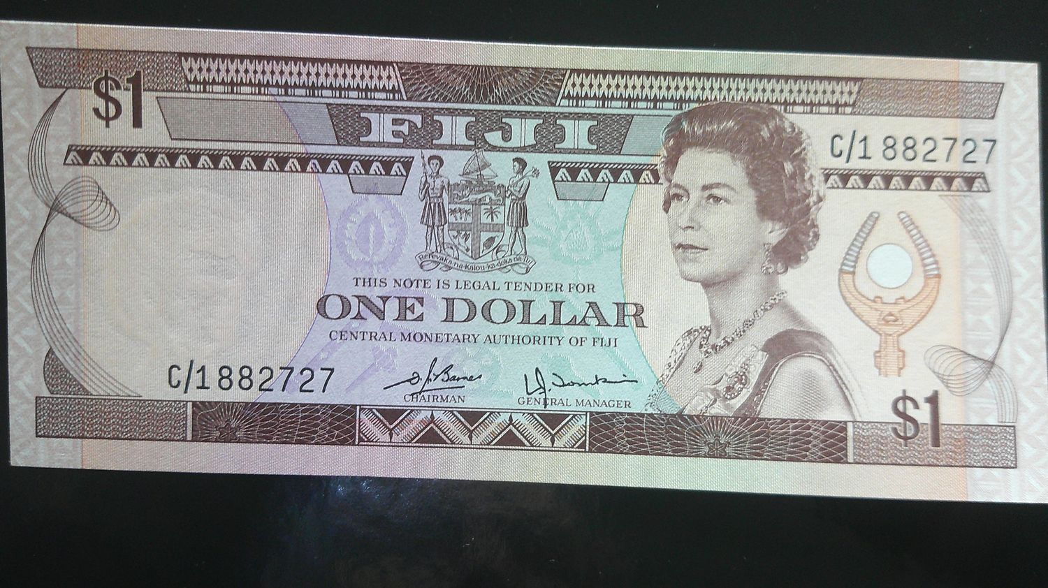 Fiji 1 Dollar - 1980