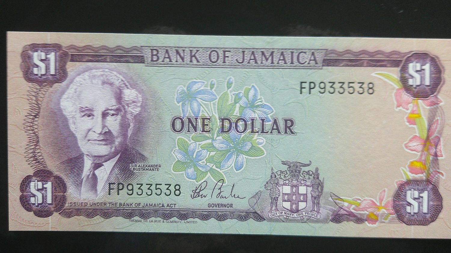 Jamaica 1 Dollar - ND