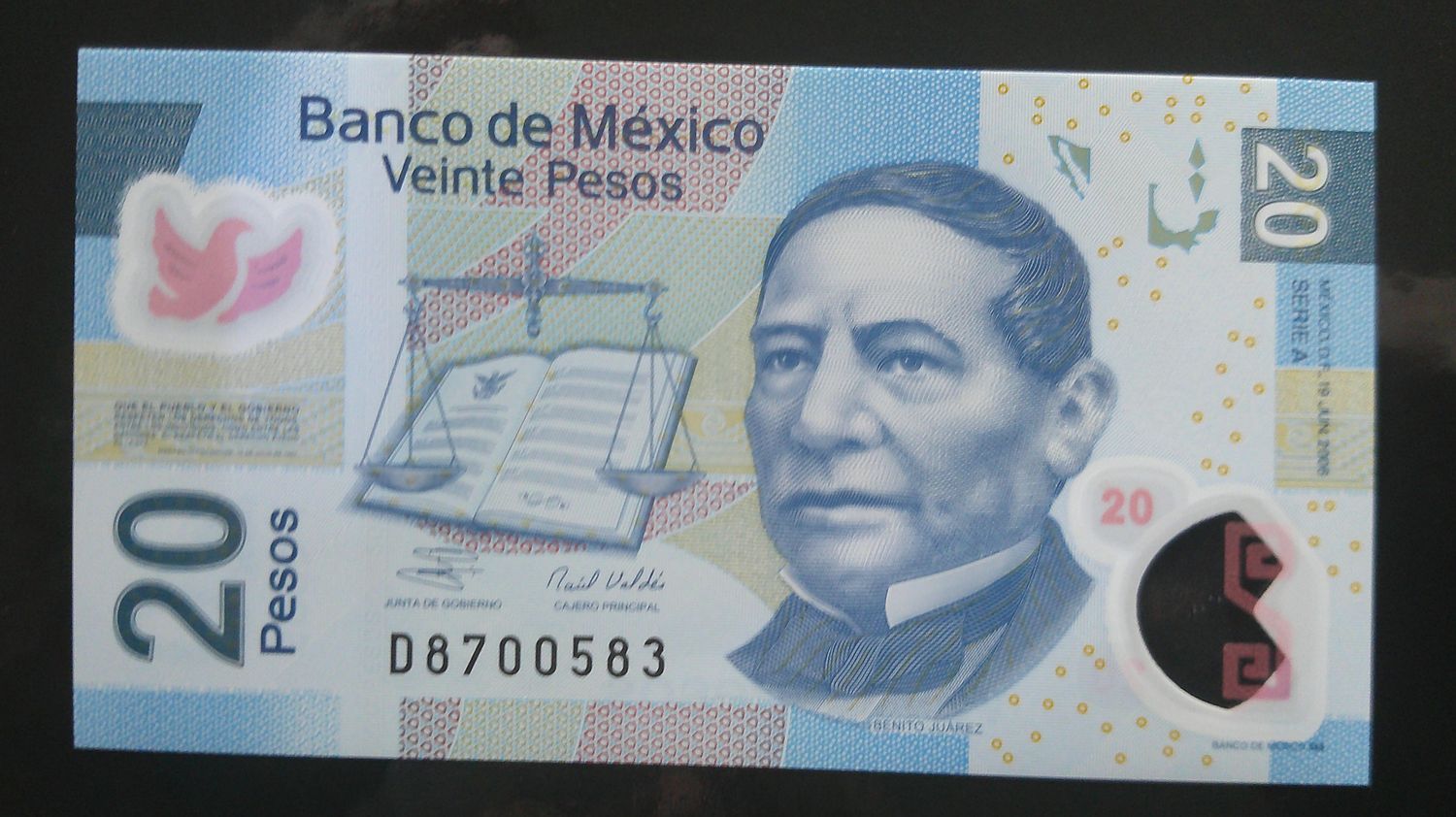 Mexico 20 Pesos - 2006 Polymer