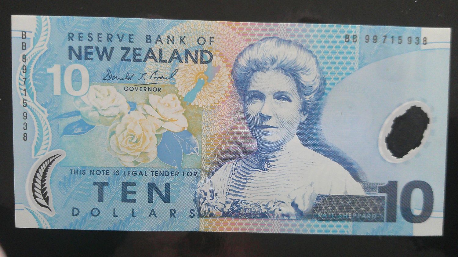 New Zealand 10 Dollars - ND