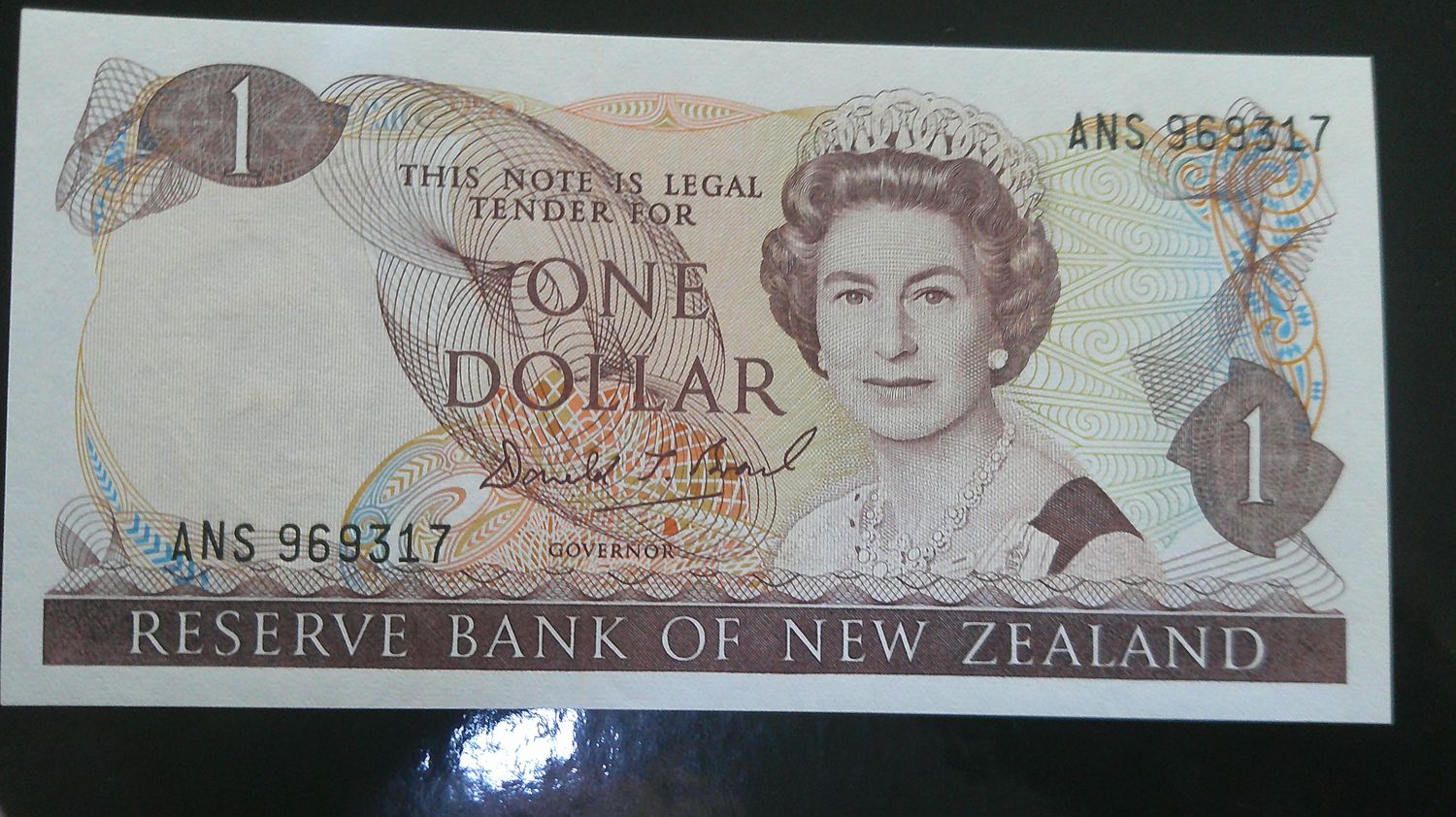 New Zealand Dollar - 1989 to 1992