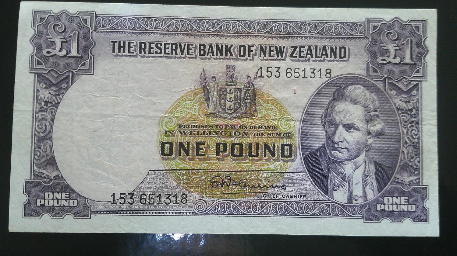New Zealand One Pound - 1960 to 1967