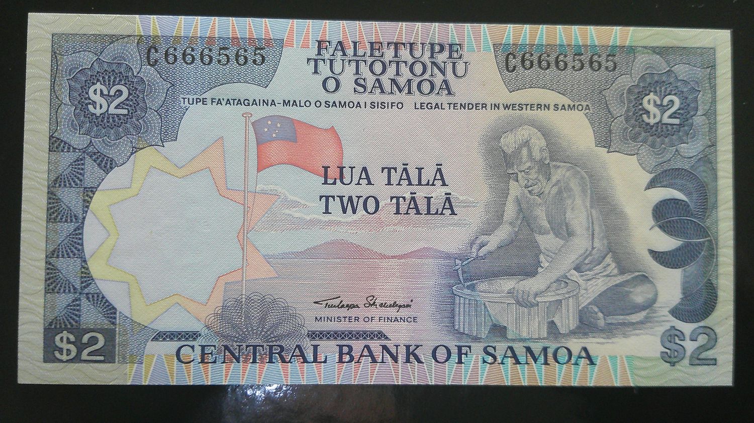 Samoa 2 Tala - 1985